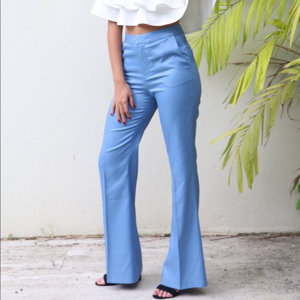 Baby Blue Pants
